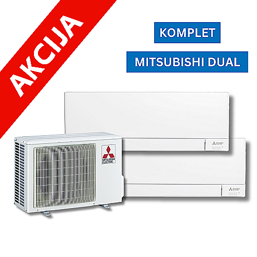 AKCIJA KOMPLET MITSUBISHI DUAL 