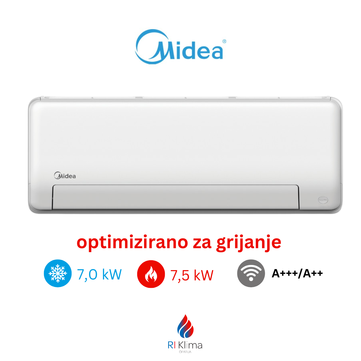 Midea All Easy Pro 7,0 kW Midea All Easy Pro 7,0 kW
